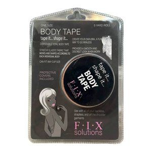 F.I.X. Solutions One Size Tape It Shape It Disposable Total Body Tape 5 yds NWT